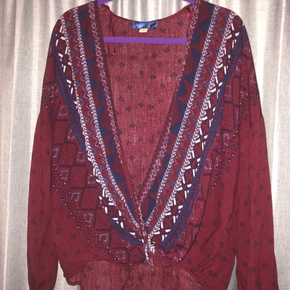 Aztec Low Cut Shirt